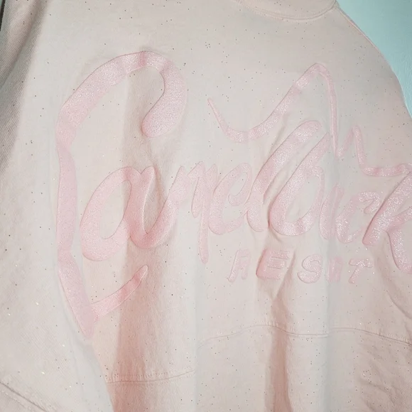 Spirit Jersey Sweater Women's Medium Peach Camelback Resort Casual Summer Fun - Picture 3 of 9